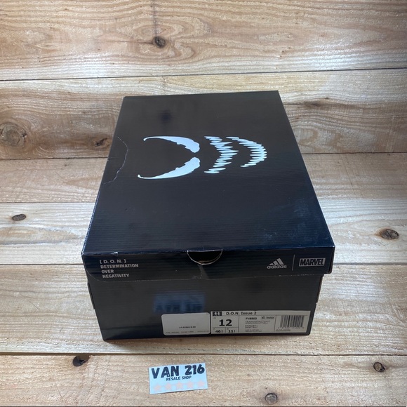 ADIDAS DON ISSUE 2 MARVEL VENOM FV8960 BLACK/PINK (COMES WITH OG BOX) - Picture 14 of 16